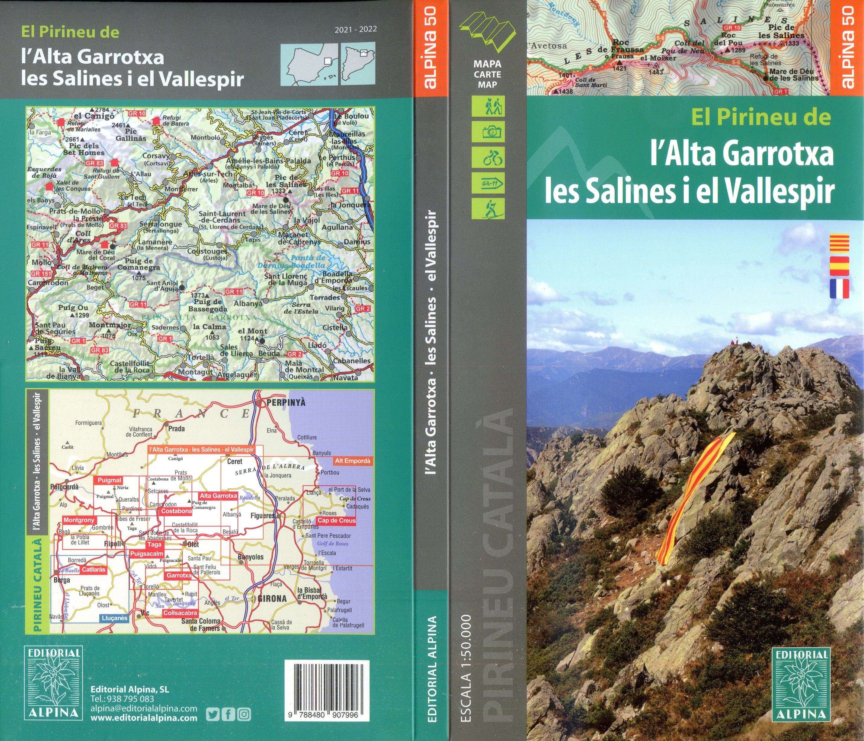 Pirineu de l'Alta Garrotxa, les Salines i el Vallespir, El - Portada